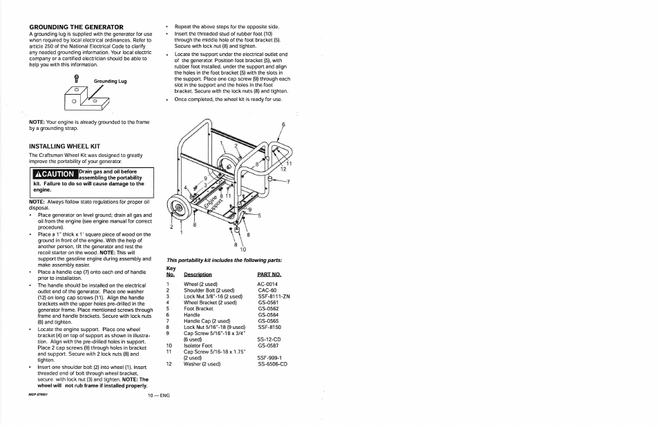 A danger, Risk of breathing - inhalation hazard | Craftsman 919.679501 User Manual | Page 10 / 40