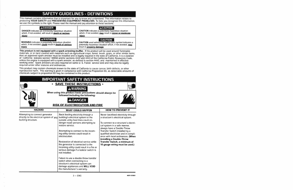 Craftsman 919.679501 User Manual | Page 3 / 40