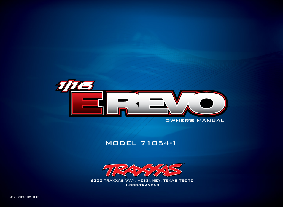 Owner, S manual | Traxxas 71054-1 User Manual | Page 28 / 28