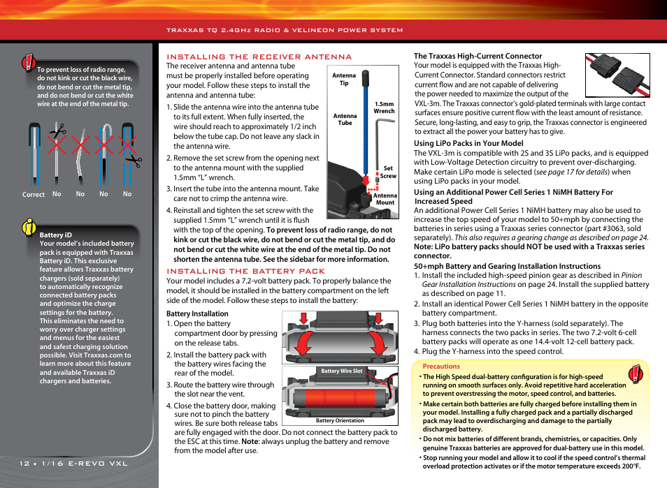 Traxxas 71074-1 User Manual | Page 12 / 28