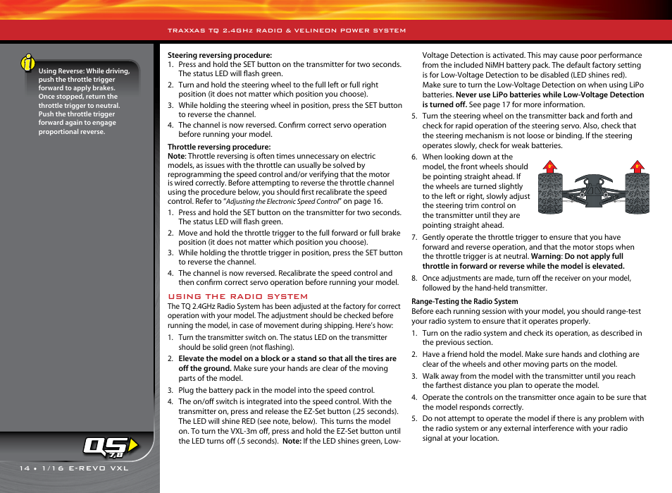 Traxxas 71074-1 User Manual | Page 14 / 28