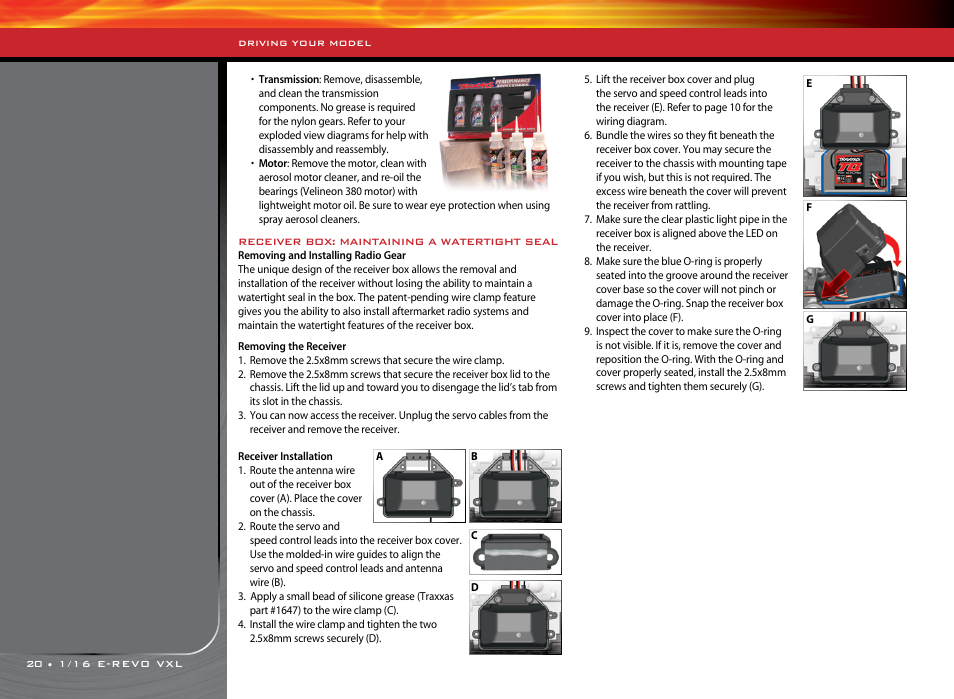 Traxxas 71074-1 User Manual | Page 20 / 28