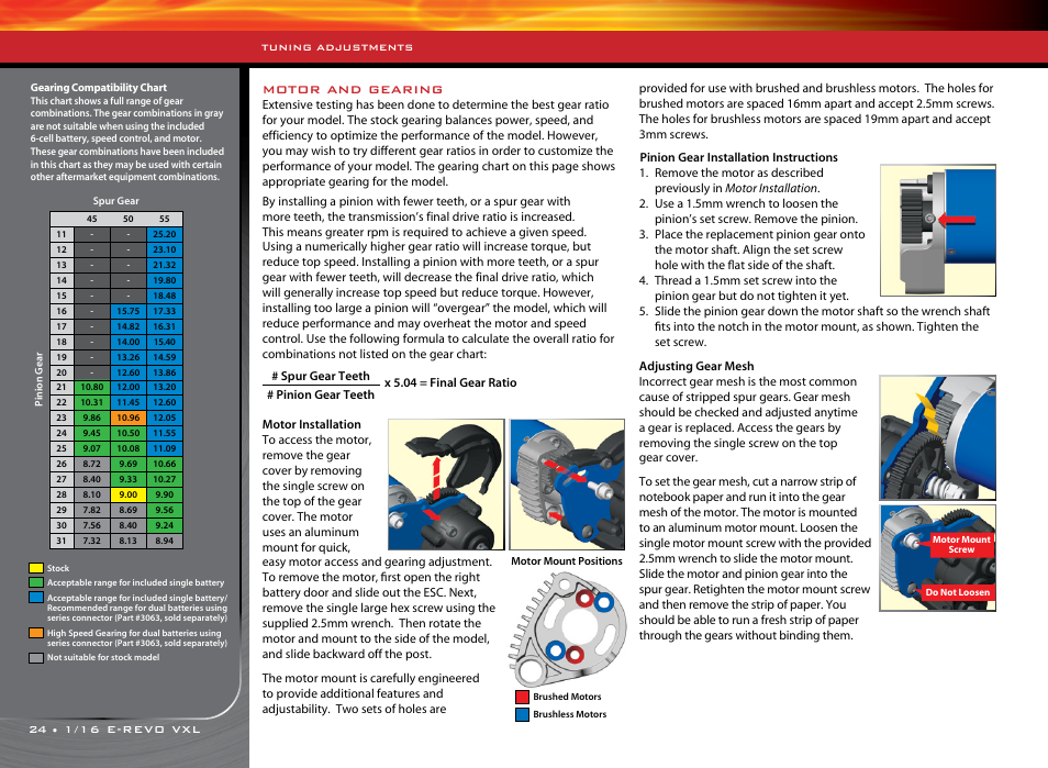 Traxxas 71074-1 User Manual | Page 24 / 28