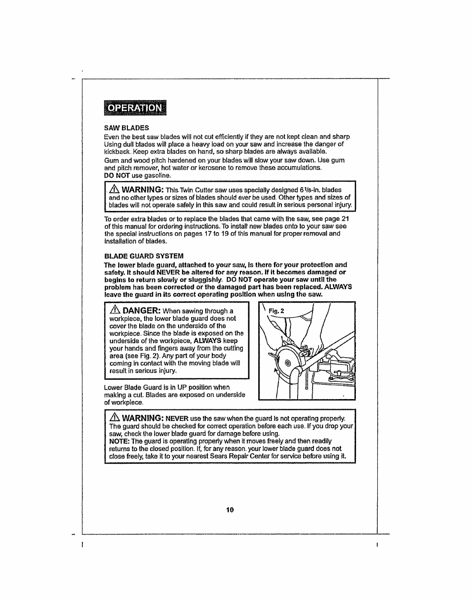 Craftsman 286.25574 User Manual | Page 10 / 48