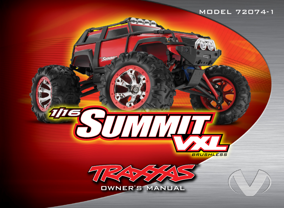 Traxxas 72074-1 User Manual | 28 pages