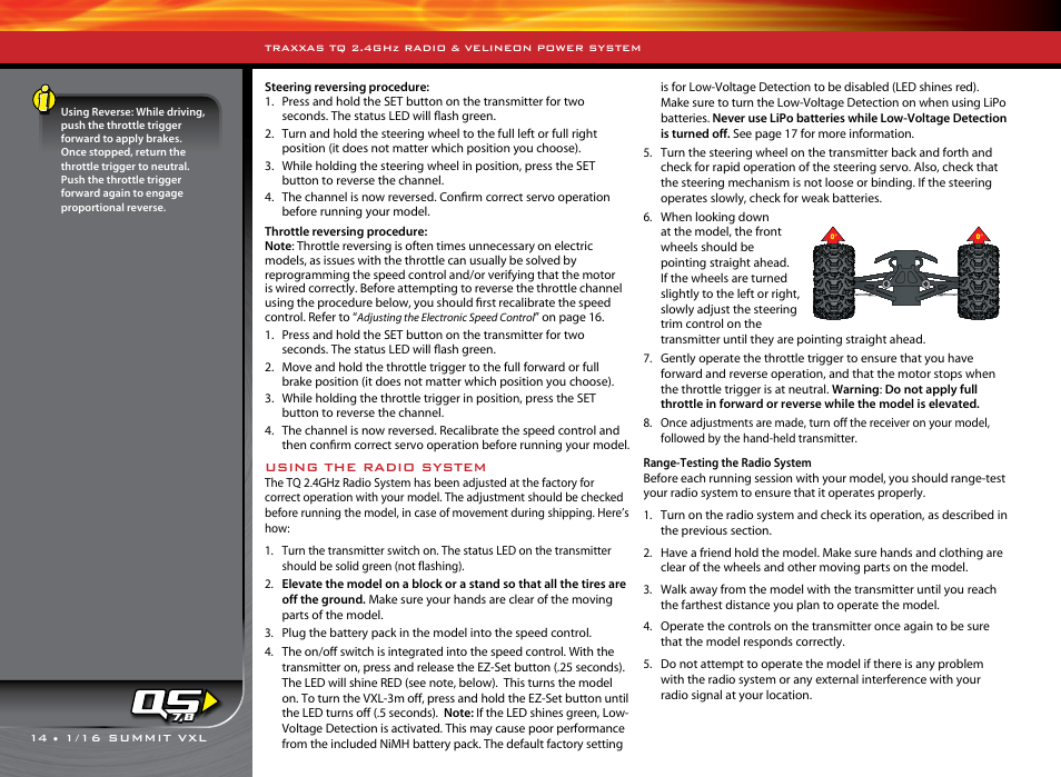 Traxxas 72074-1 User Manual | Page 14 / 28