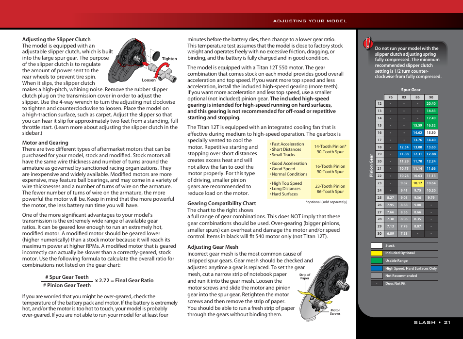 Traxxas 58044-1 User Manual | Page 21 / 23