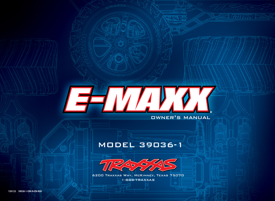 Owner’s manual | Traxxas 39036-1 User Manual | Page 32 / 32