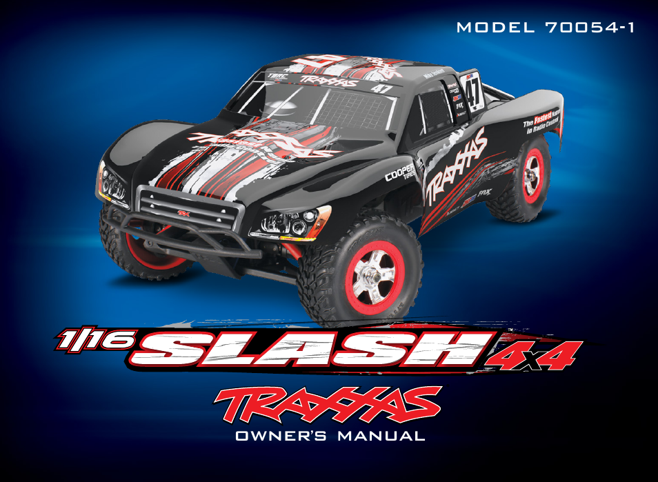 Traxxas 70054-1 User Manual | 26 pages