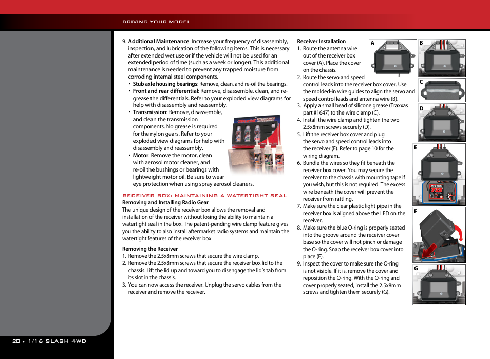 Traxxas 70054-1 User Manual | Page 20 / 26