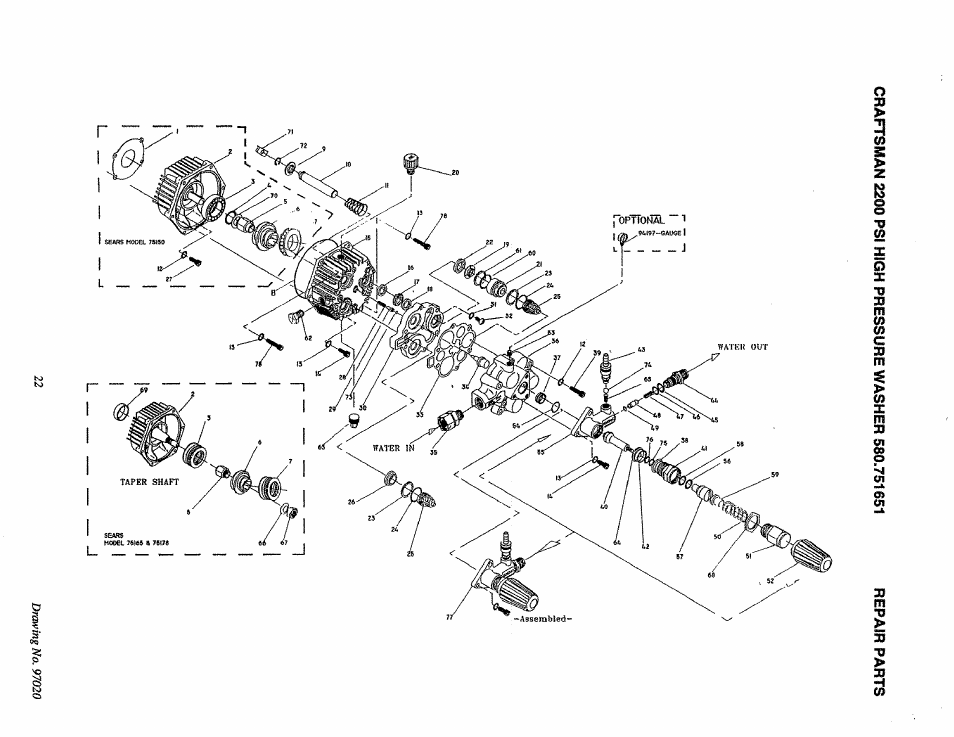 Craftsman 580.751651 User Manual | Page 22 / 29