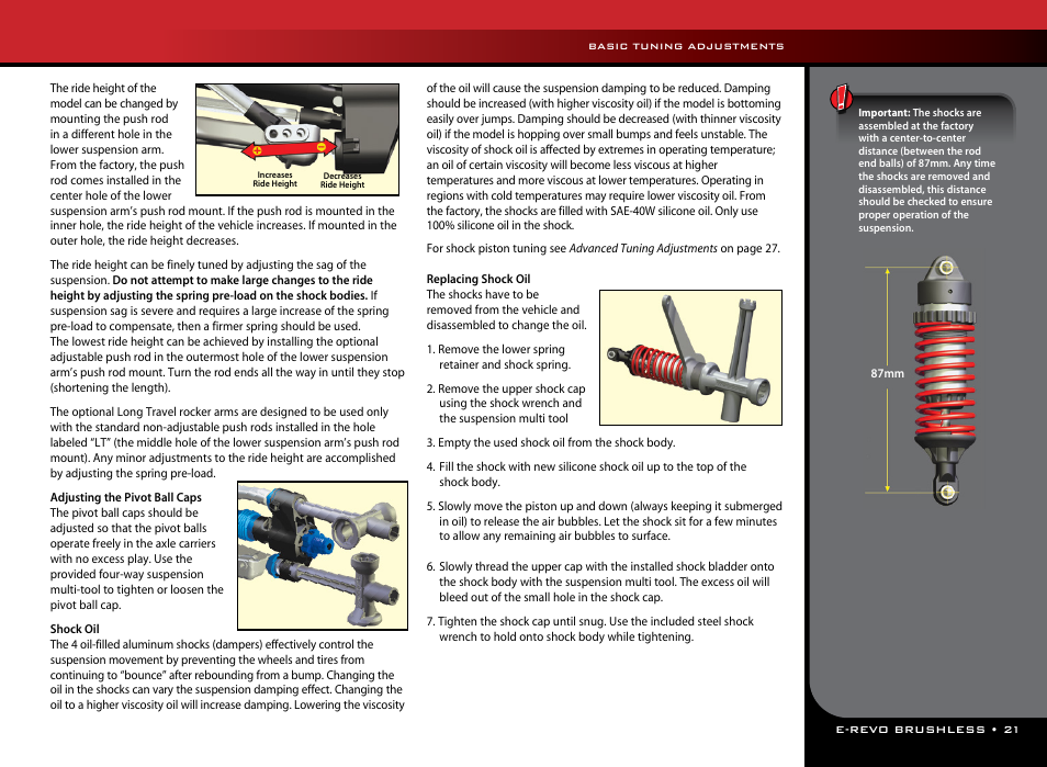 Traxxas 56087-1 User Manual | Page 21 / 36