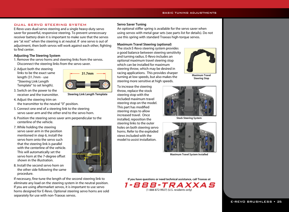 888-traxxas | Traxxas 56087-1 User Manual | Page 25 / 36