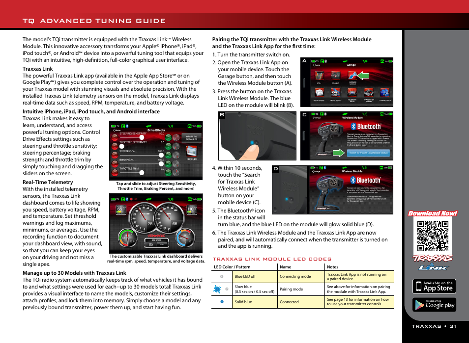 Advanced tuning guide | Traxxas 56087-1 User Manual | Page 31 / 36