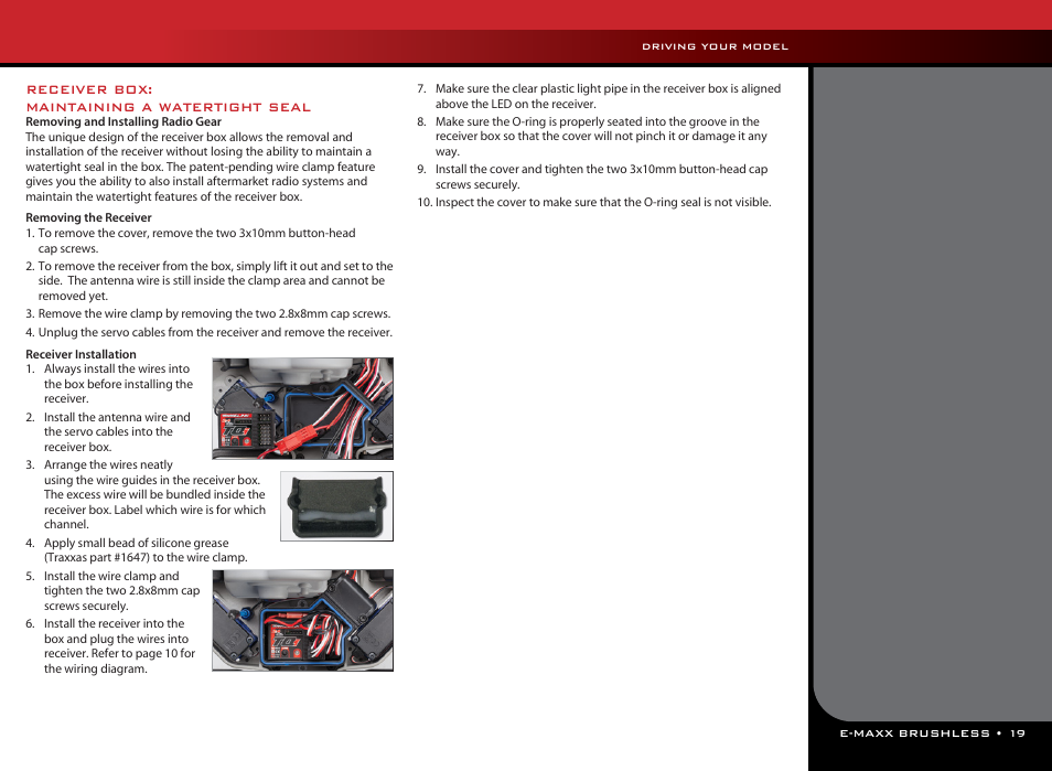 Traxxas 39087-1 User Manual | Page 19 / 31