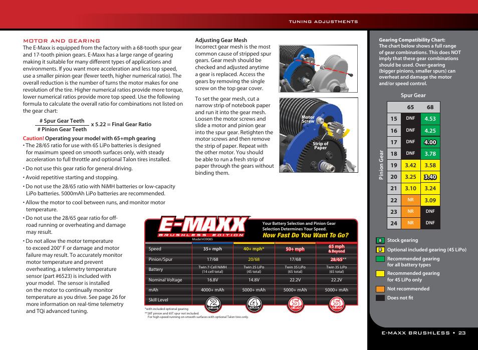 Traxxas 39087-1 User Manual | Page 23 / 31