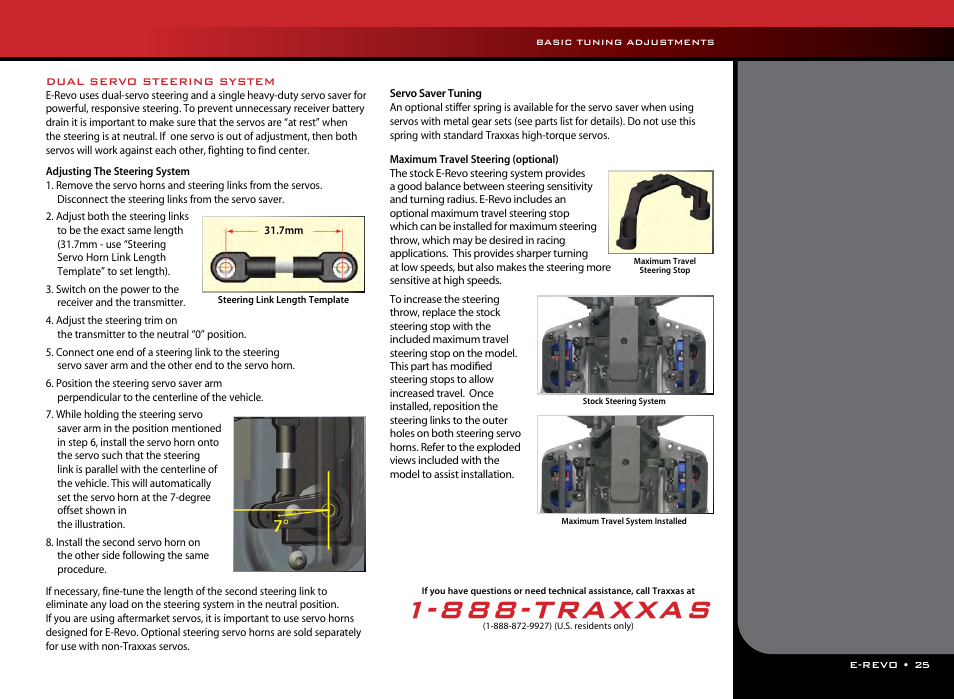 888-traxxas | Traxxas 56036 User Manual | Page 25 / 36