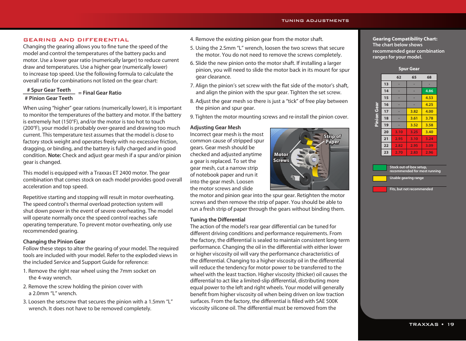 Traxxas 6907 User Manual | Page 19 / 28