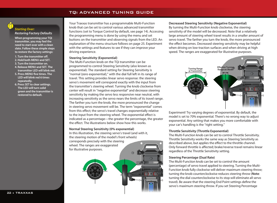 Advanced tuning guide | Traxxas 6907 User Manual | Page 22 / 28