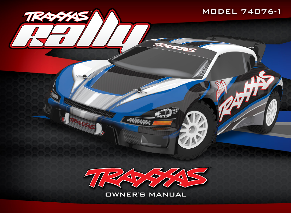 Traxxas 74076-1 User Manual | 34 pages