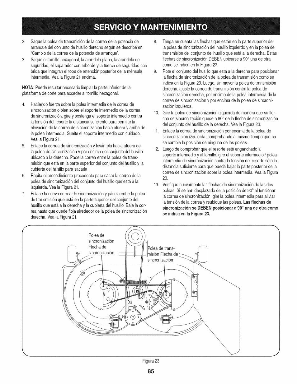 Servicio y mantenimiento | Craftsman 247.28933 User Manual | Page 181 / 192
