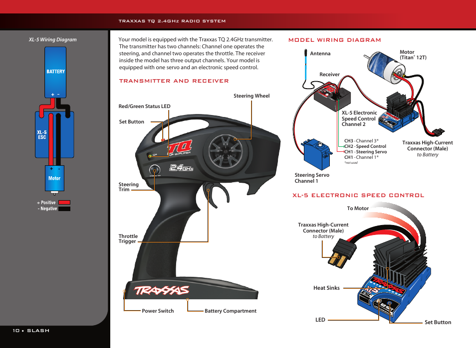 Model wiring diagram | Traxxas 58024 User Manual | Page 10 / 23