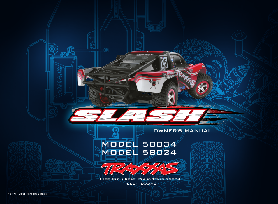 Owner, S manual | Traxxas 58024 User Manual | Page 23 / 23