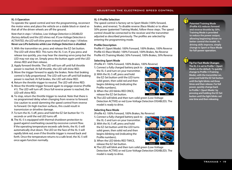 Traxxas 37054-1 User Manual | Page 19 / 28