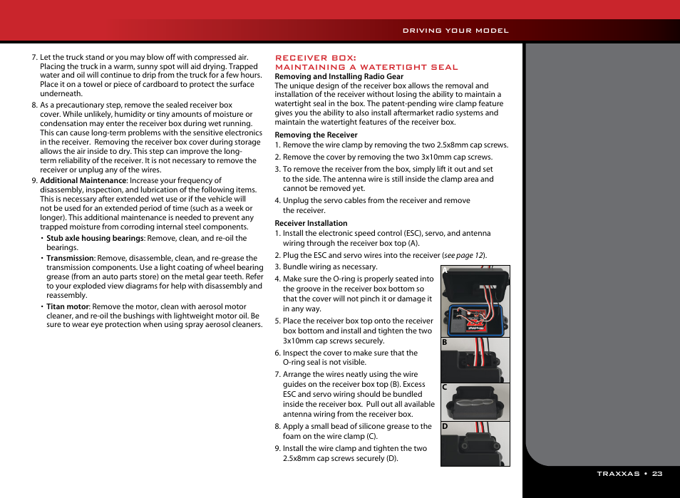 Traxxas 37054-1 User Manual | Page 23 / 28