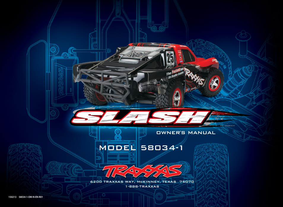 Owner, S manual | Traxxas 58034-1 User Manual | Page 24 / 24