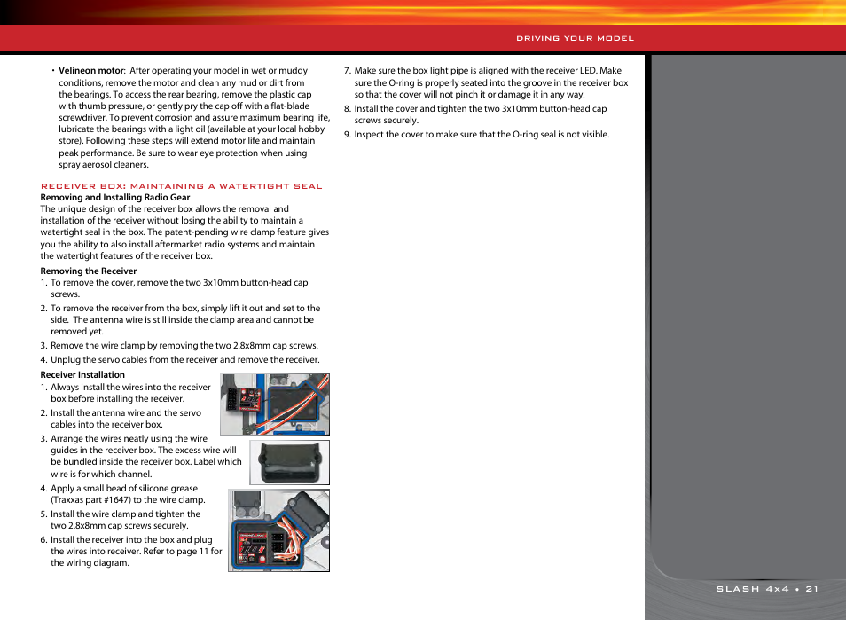 Traxxas 68086-1 User Manual | Page 21 / 34