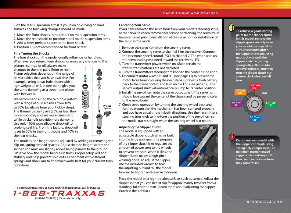888-traxxas | Traxxas 68086-1 User Manual | Page 23 / 34