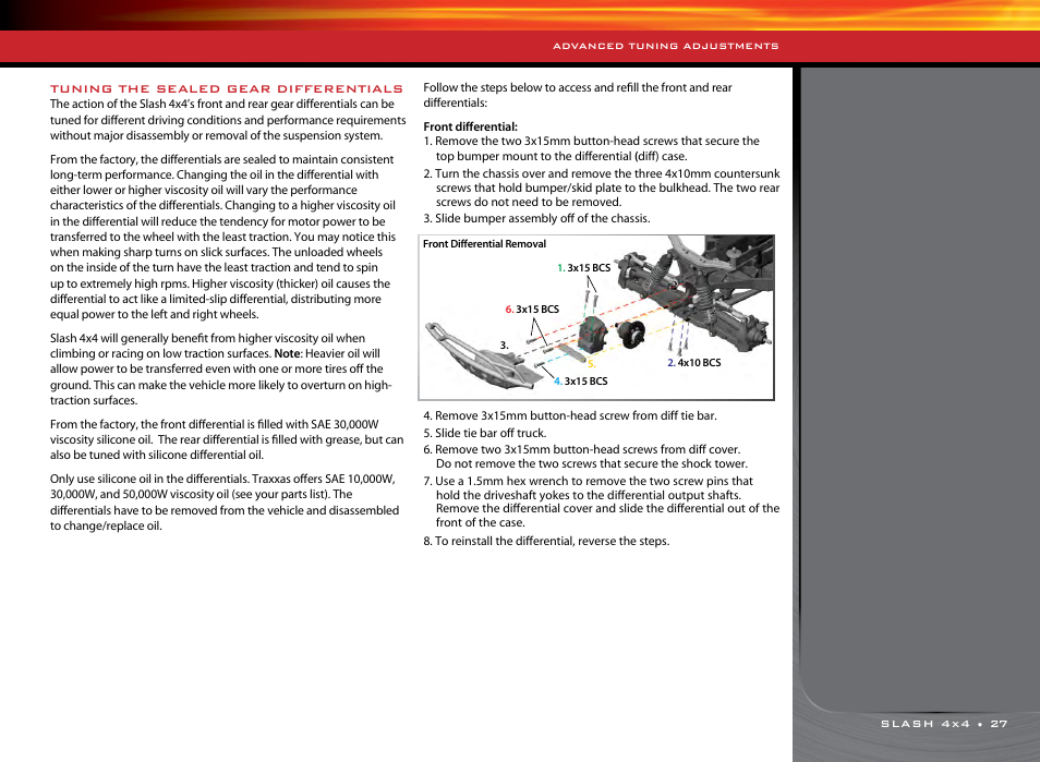 Traxxas 68086-1 User Manual | Page 27 / 34