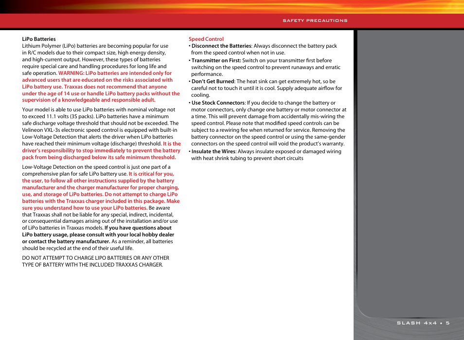 Traxxas 68086-1 User Manual | Page 5 / 34