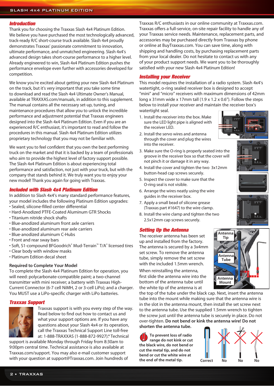 Traxxas 6804R User Manual | Page 2 / 8