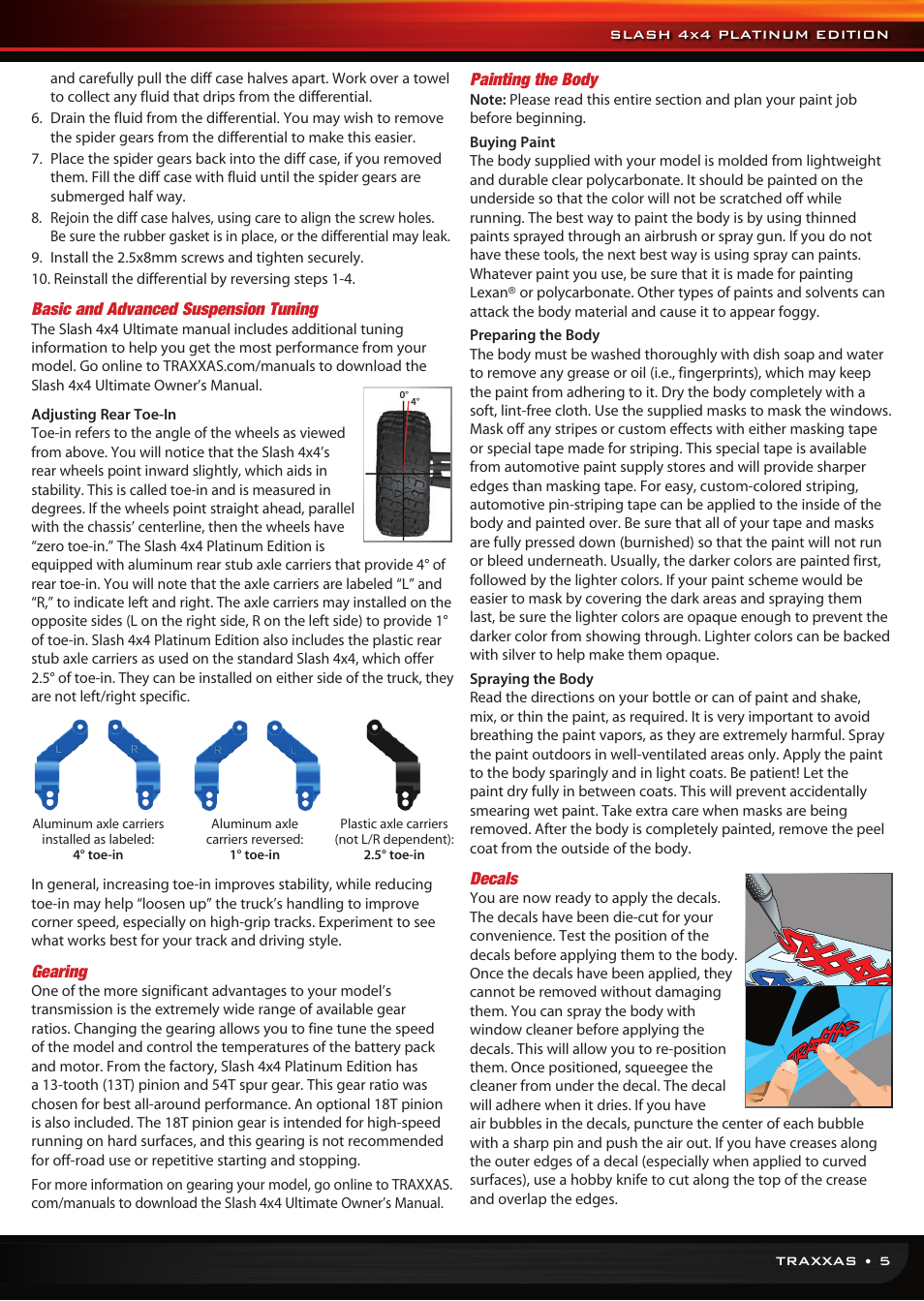 Traxxas 6804R User Manual | Page 5 / 8