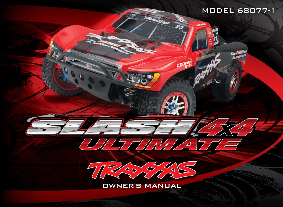 Traxxas 68077-1 User Manual | 40 pages