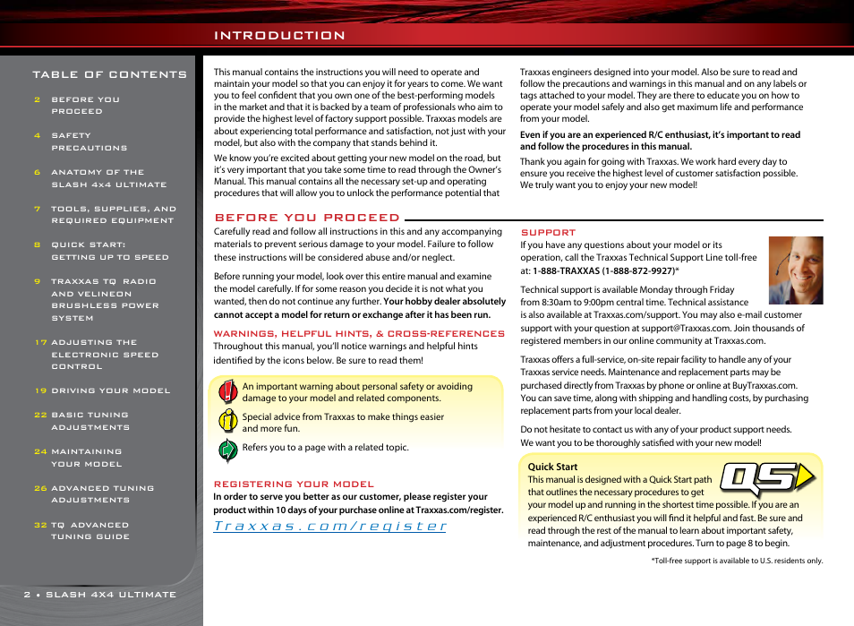 Traxxas 68077-1 User Manual | Page 2 / 40