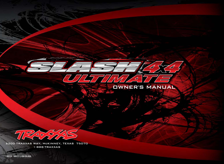 Owner, S manual | Traxxas 68077-1 User Manual | Page 40 / 40