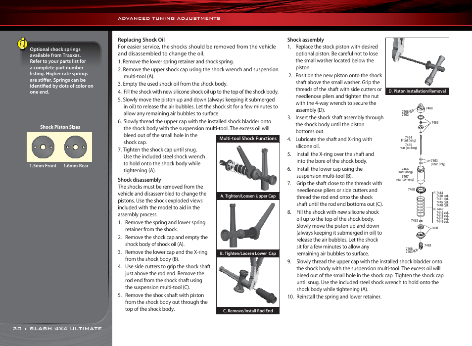 Traxxas 6809L User Manual | Page 30 / 39