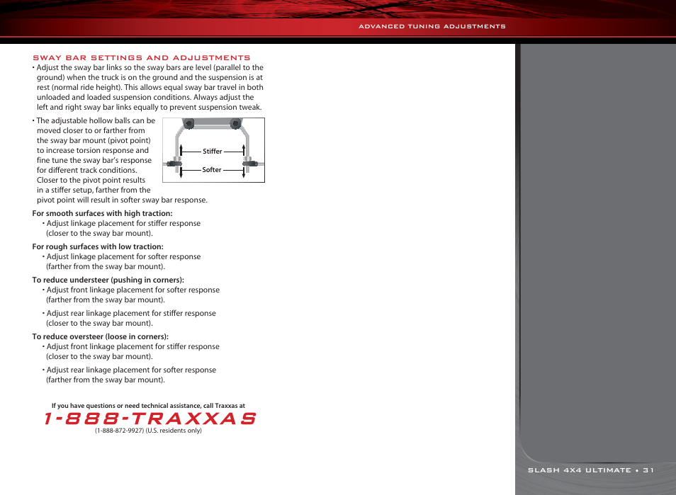 888-traxxas | Traxxas 6809L User Manual | Page 31 / 39