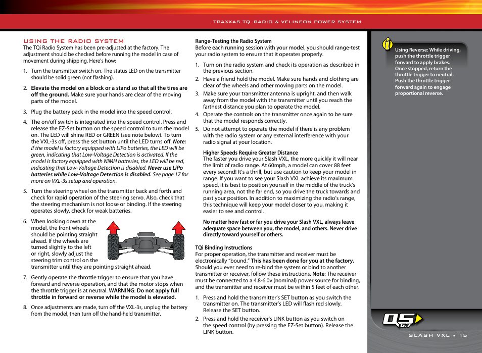 Traxxas 58076-1 User Manual | Page 15 / 32