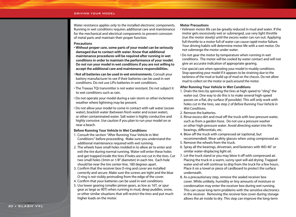 Traxxas 58076-1 User Manual | Page 20 / 32