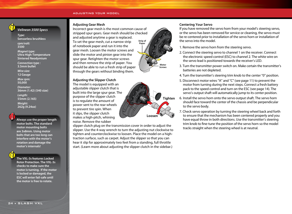 Traxxas 58076-1 User Manual | Page 24 / 32