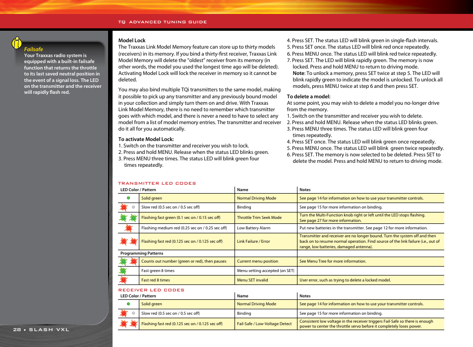 Traxxas 58076-1 User Manual | Page 28 / 32