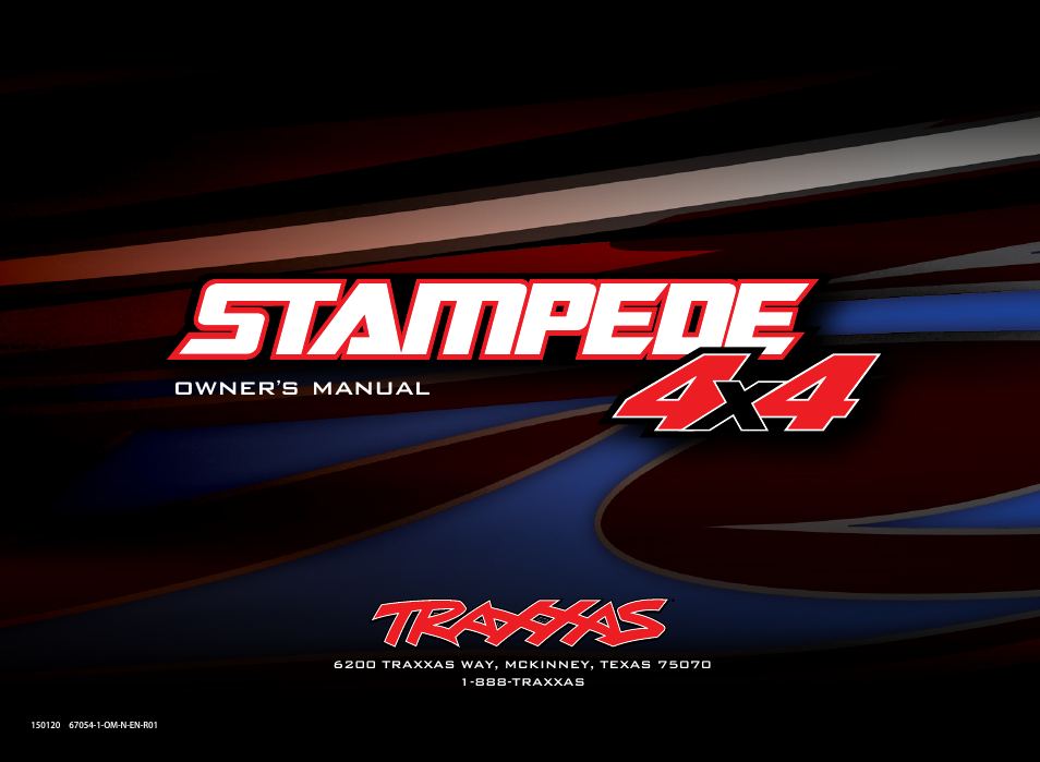 Owner, S manual | Traxxas 67054-1 User Manual | Page 26 / 26