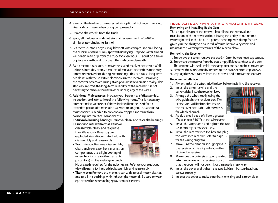 Traxxas 56076-1 User Manual | Page 20 / 34