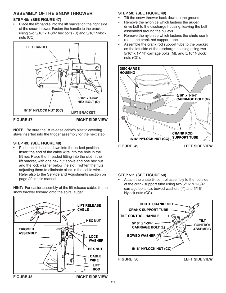 Craftsman 486.248381 User Manual | Page 21 / 40