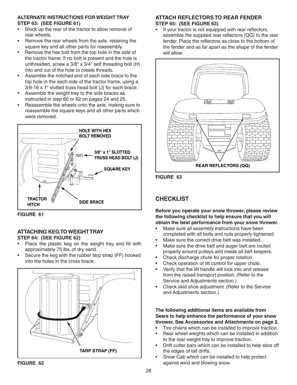 Craftsman 486.248381 User Manual | Page 26 / 40