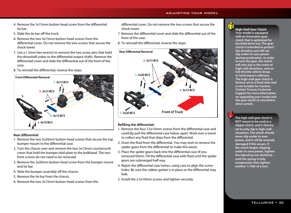 Traxxas 67044-1 User Manual | Page 23 / 26